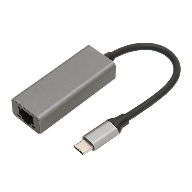 Adaptador Ethernet Gigabit tipo C, USB C a Ethernet Adaptador USB C Ethernet Adaptador USB Cto Ethernet elaborado con cuidado