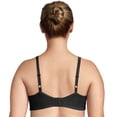 thumbnail image 2 of Playtex Womens Secrets Perfectly Smooth Wirefree Bra, 42DDD, Black Stripe, 2 of 2