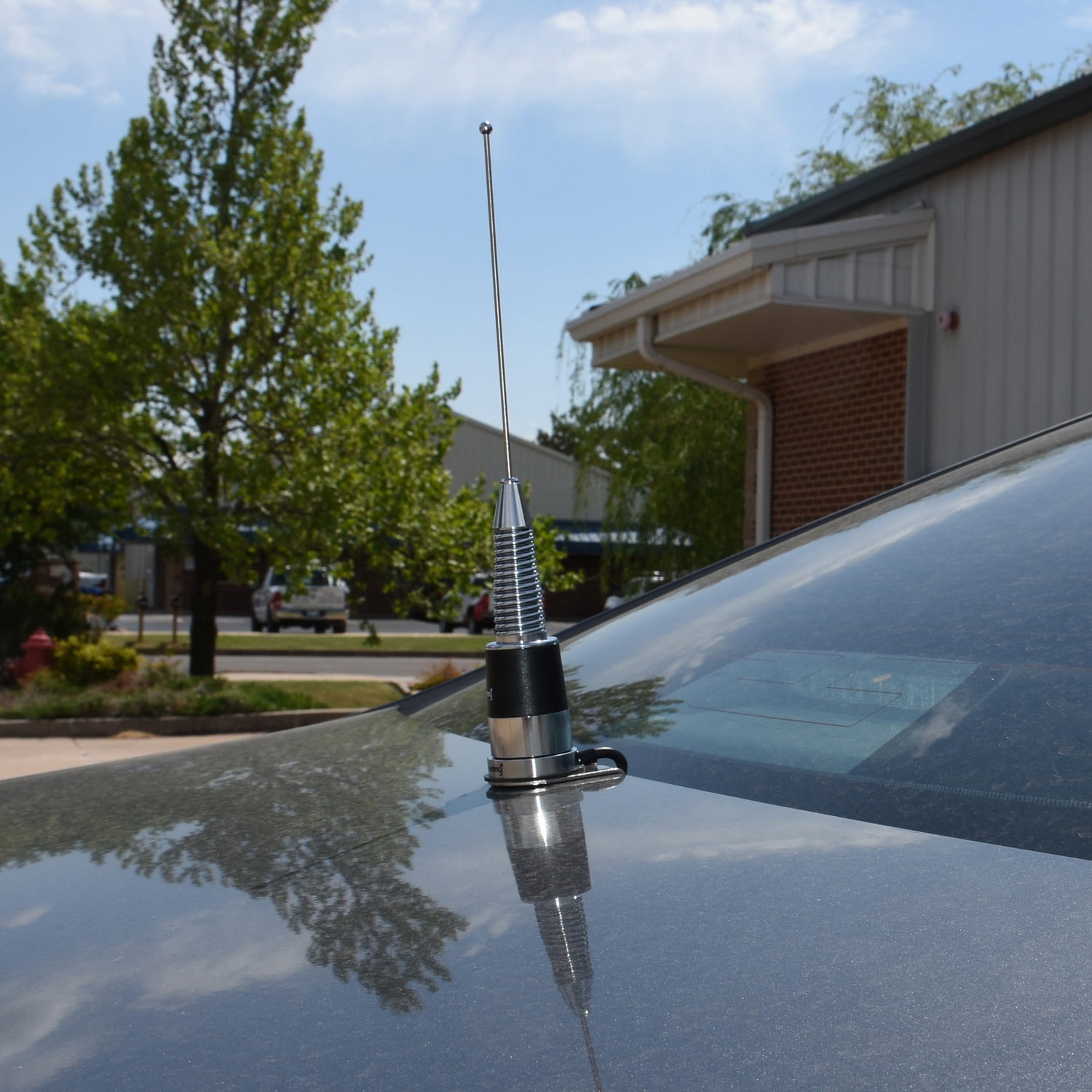 Browning 200-Watt 450 MHz to 470 MHz 3-dBd-Gain UHF Antenna with Spring and NMO Mounting, BR-176-S