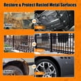 thumbnail image 6 of Metal Paint, Rust Converter and Metal Primer 34.8 oz – Anti-Rust Coating Rust Paint Encapsulator for Maximum Rust, Stop Corrosion, Ideal for Car Parts, Boats, Railings, Fences, Tools, Heat Resistant, 6 of 7