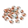 thumbnail image 2 of GKNET 20-50pcs Glass Cat Head Beads Colorful Animal Crystal Bead Spacer 12.5x14mm-Coral, 20PCS, 2 of 6