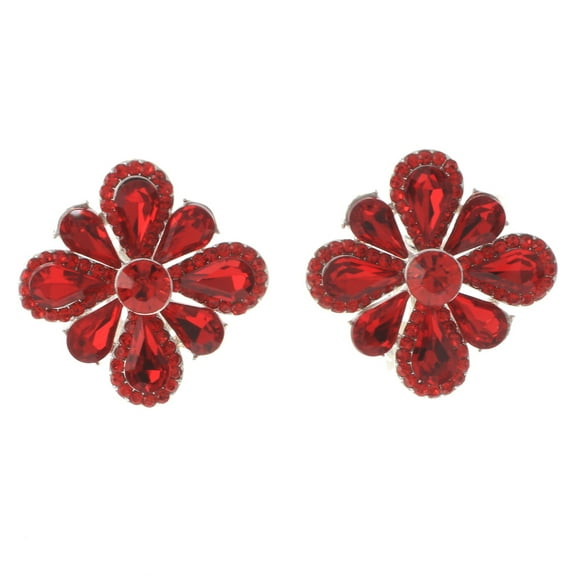 Crystal Clip-On Earrings