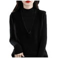 thumbnail image 3 of Women Sweaters Winter Clothes for Women Women's Sweater Vest V Neck Pullover Knitwear Tank Top Trendy Sleeveless Sweater Fall 2024, 3 of 6