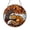 Acrylic 3.5 Inch, variant on Reading Fox Stained Glass Suncatcher Window Hanging Decor, Woodland Fox with Books Under Autumn Leaves Glass Art Panel for Cozy Reading Nook Window Decoration Gift