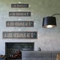 thumbnail image 2 of USS VESUVIUS AE 15 Vintage Plastic Street Sign us navy ship veteran sailor gift | Indoor/Outdoor | 24" Wide, 2 of 4