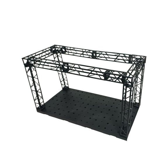 Pitycbo Action Figure Display Hangar,Buildable Model Display Stage Versatile,Accessories Width 15 cm