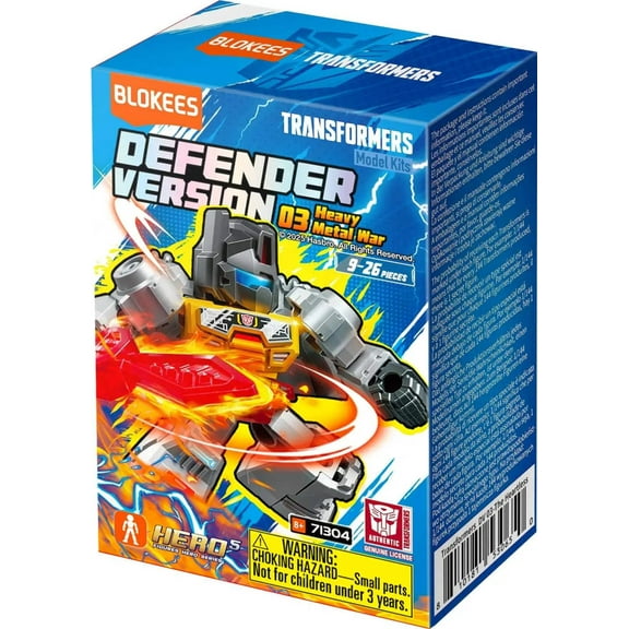 Transformers Defender Version 03 The Heartless Blokees Mini Model Kit