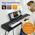 thumbnail image 5 of Yamaha Digital Piano Piaggero 61 Key Ultra Portable, Black, 5 of 7