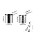 thumbnail image 3 of Mini Friteuse Profonde en Acier Inoxydable avec Panier pour Poulet Frites Escalopes 1 Pce, 3 of 7