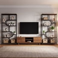 thumbnail image 4 of Costway 1 PCS 5-Tier Bookshelf Tall Etagere Bookcase with Open Storage Shelves Rustic Brown, 4 of 10