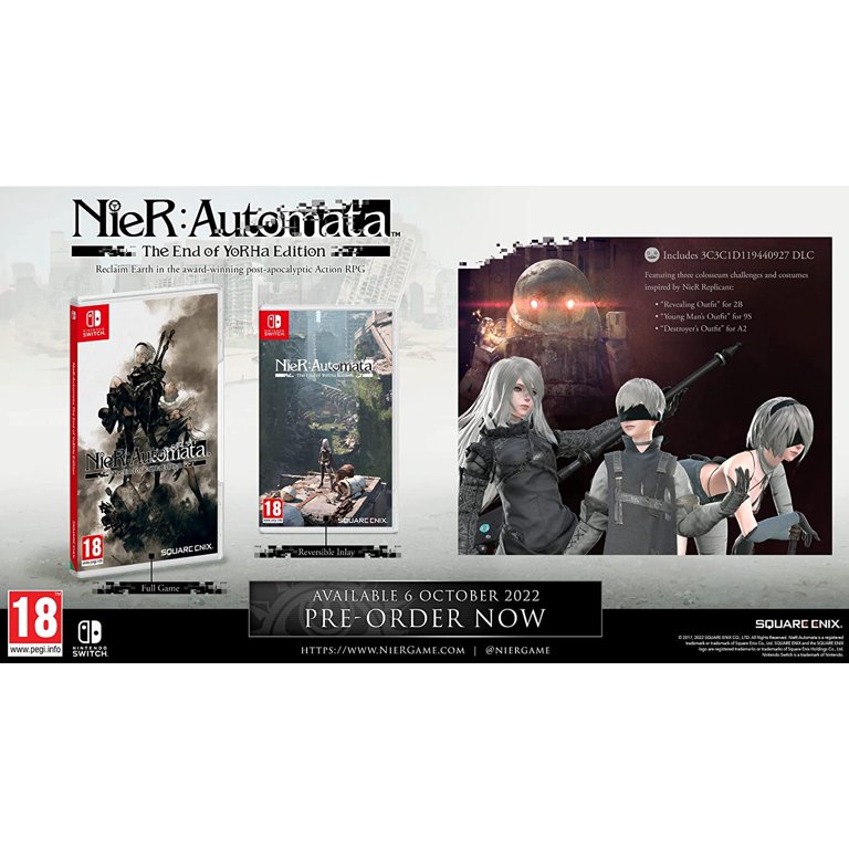  Nier Automata: The End of YoRHa Edition (Switch) EU Version  Region Free : Video Games