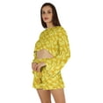 thumbnail image 2 of Inkmeso Sexy 2 Piece Outfit For Womens Crop Top & Elastic Waist Short Set with pocket, 2 of 8