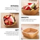 thumbnail image 2 of Cuenco de madera Contenedores de dulces Plato de ensalada Contenedor de comida Plato de comida Plato de dulces Tazón de fruta rústico Bandeja de ensalada de fideos, 2 of 6
