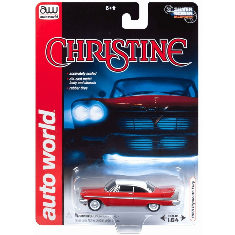 Auto World Classic Scale Diecast 'Christine' 1958 Plymouth Fury
