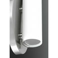 thumbnail image 3 of Progress Lighting Parallel 1-Light LED Vanity Sconce, Steel, Architectural Bronze, Opal Glass Shade, 3 of 4