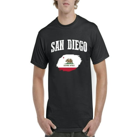 San Diego California Men's Short Sleeve T-Shirt