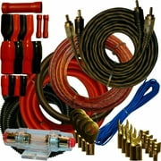 IMC Audio WK-4RED 4 Gauge Amplifier Installation Wiring Kit - A Car Amplifier Wiring Kit Helps You Make Connections and Brings Power to Your Radio, Subwoofers and Speakers.