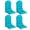 Blue, variant on Nalone 4 Pcs Outdoor Adirondack Chair Cushions, Weather Resistant Patio Rocking Chair Cushion, Non-Slip Water Resistant High Back Patio Pad with Ties Grey