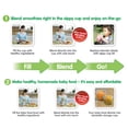 thumbnail image 2 of NUK Smoothie y fabricante de alimentos para bebés, 2 of 3