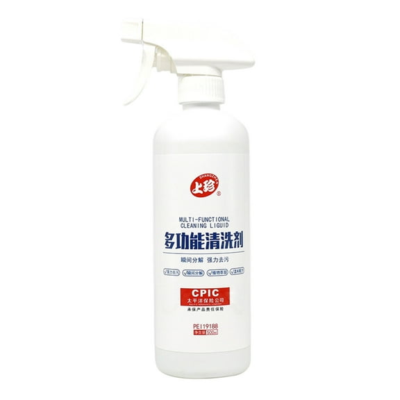 Heavy Duty Foaming Cleaner For Kitchen Grease And Grime All Purpose Degreaser Spray 500Ml Powerful Stain Remover For Oven Grill Sink Stove Top