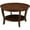 Espresso, variant on HomeStock Global Greatness Round Coffee Table with Shelf, Wood Finish, Classic Transitional Style Table, Two Tier Spacious Shelving, 30.00 x 30.00 x 18.00 Inch-Color:Espresso