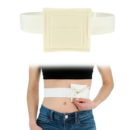 Core Products NelMed G-Tube Holder – Feeding Tube Belt Holder for PEG, G, J Tubes – Adjustable, Discreet Support for Tube Feeding – Small/Medium (30–45 inch Waist)