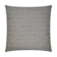 thumbnail image 1 of Canaan Company Verbomania Grey Accent Pillow 2573-G, 1 of 1