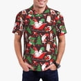 thumbnail image 2 of Balery Merry Christmas1 Printed Men’s Short Sleeve Polo Shirt, Midweight Men's Shirt,Golf Polo shirts -3X-Large, 2 of 8
