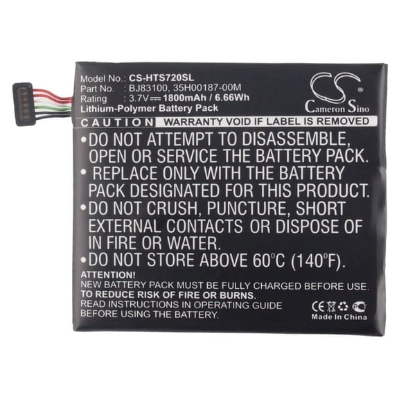 1800mAh 35H00187-00M BJ83100 PJ83100 35H00187-01M Battery for HTC G23 One X LTE One XT S720t Supreme Endeavor S720e One X
