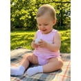 thumbnail image 5 of BemeyourBBs Newborn Baby Girl Boy Clothes Golf Outfit Summer Bubble Romper Infant Sleeveless O Neck Golf Court Cart Embroidery Tank Bodysuit Playsuit One Piece, 5 of 9