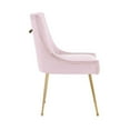 thumbnail image 2 of Plata Décor Import Inc Dining Velvet Chair Heye II Chair Pink, 2 of 4