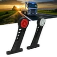 thumbnail image 4 of Trailer 2PCS Dual Color 28LED Truck Side Marker Lamp 24V Warning  Light Car Trailer Taillight, 4 of 8