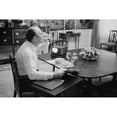thumbnail image 2 of President Gerald Ford Eating Breakfast At The White House History (36 x 24), 2 of 2