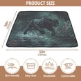 thumbnail image 4 of WOBOGO Black Panther Leaping over Water Baby Playmats Extra Large Waterproof Rollable Activity Pads for Toddlers 50×50inch, 4 of 7