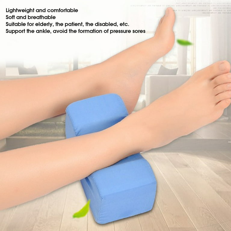 2pcs Ankle Pillow, Foot Elevator Ankle Anti‑Bedsore Cushion for Elderly  Patient Elevation Pillows Leg Elevation Pillow Leg Rest Elevating Pad Foam Leg  Rest Cushion Pillow Hand Support Cushion 