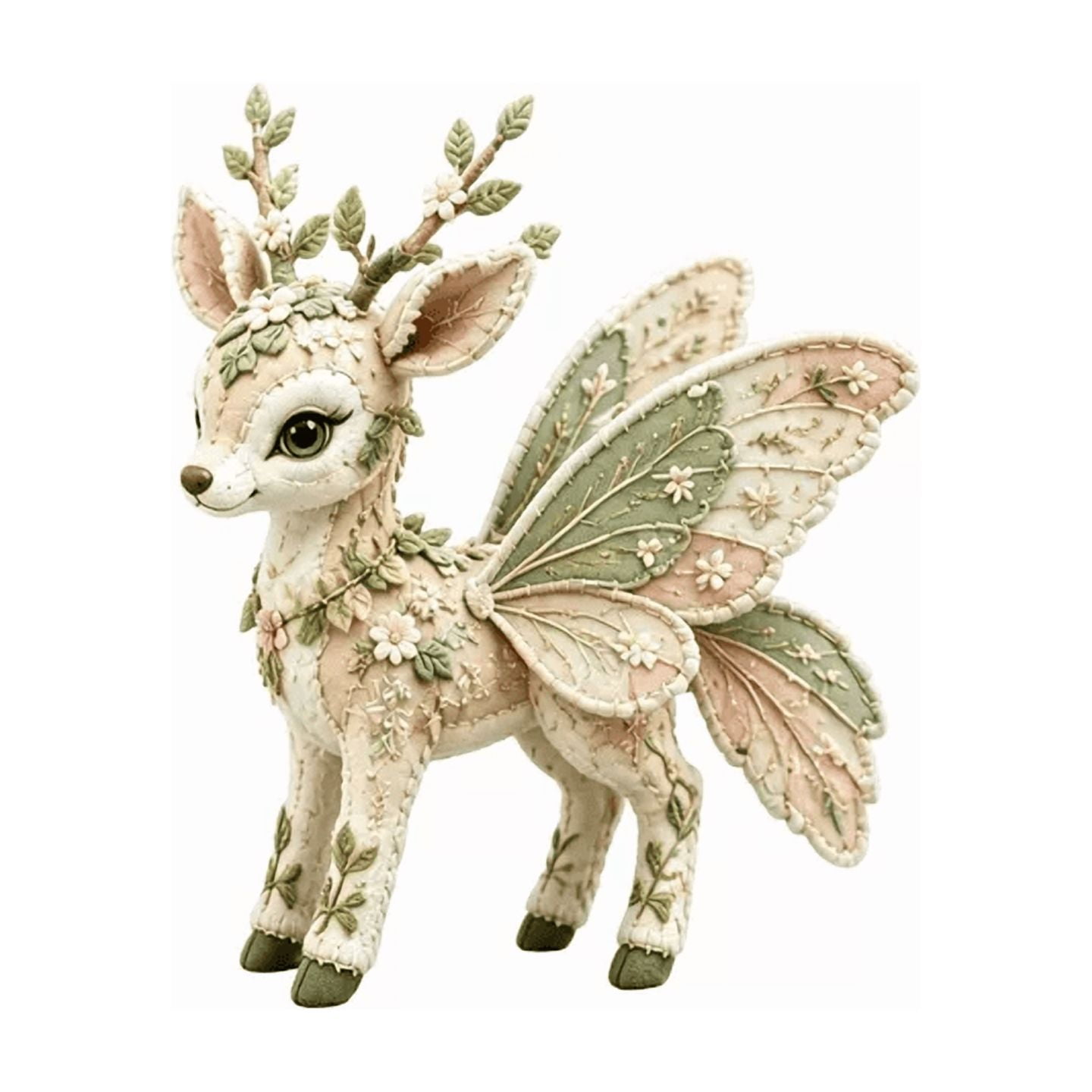DIY Sewing Kit Handmade Craft – 7.87 Magical Animal Plush Doll Making Set for Adults & Beginners