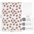 thumbnail image 2 of 4 Pcs Football Arrow White Pattern Funny Kitchen Towels, Microfiber Dish Towels, Kitchen Tea Towels Set 18" X 26", 2 of 6