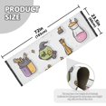 thumbnail image 5 of Yayeee Runner Rug for Bedroom 2'x6' Machine Washable Hallway Non Slip Mat, Magical Halloween, 5 of 8