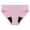 Pink, variant on Women's Four Layer Candy Colored Lightweight Leak Proof Breathable Panties Athletic Panties for Girls