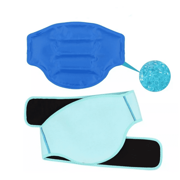 Compresa de Gel Frio Calor LAB.G para Aliviar el Dolor de Espalda Azul