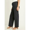 thumbnail image 3 of June + Vie Women's Plus Size Curvie Fit Wide-Leg Jeans, 3 of 4