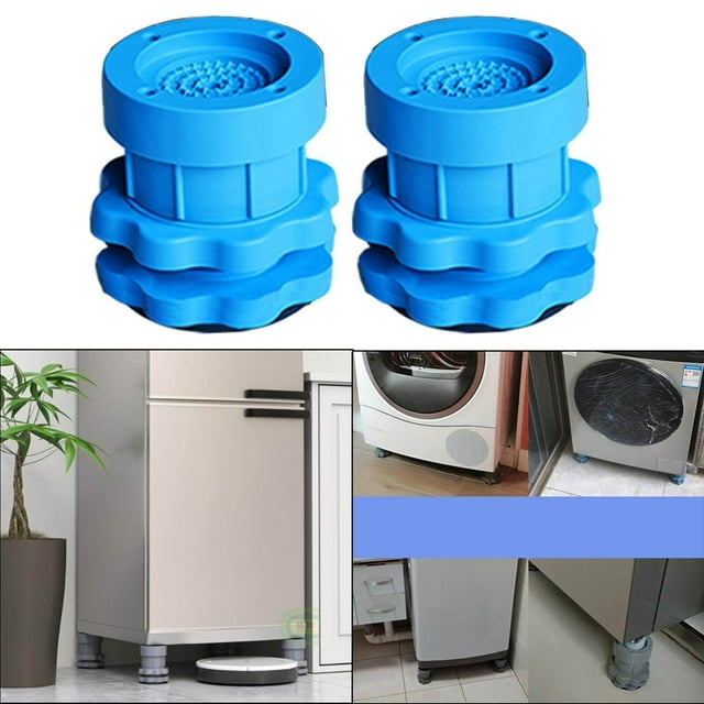 Maoww Anti Vibration Pads Lifting Foot Base for Home Kitchen Washroom Accessory Blue A