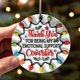 thumbnail image 4 of ¡Ofertas de liquidación de ahorros 2024! ¡Ofertas de liquidación de adornos navideños! Adornos de Nacimiento Amvlyk, sublimación, decoración navideña única, diseño de Cristo Niño María, regalo,, 4 of 7