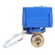 thumbnail image 2 of Válvula De Bola Motorizada, DN15 Apagado Automático DC12V Válvulas Eléctricas Rectas De 1/2 Pulgada Para Conexión De Tuberías, 2 of 7