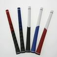 thumbnail image 5 of LOVIVER Poignées de Golf - Poignée Antidérapante pour Compensées, Fers et Bois - Remplacements de Poignée de Club de Golf en Caoutchouc pour Régurgitation de Clubs de Golf Rouge+noir, 5 of 5