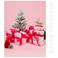 thumbnail image 6 of Christmas Wrapping Paper With Cute Prints,Extra Wide Holiday Wrap Roll For Xmas Birthday Present,Festive Packaging For Large Gifts,17inx10ft Wrapping Paper Sheets For Holidays Celebrations, 6 of 9