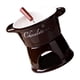 thumbnail image 1 of Olla para fondue de chocolate Olla para fondue de queso Electrodomésticos de cocina Batería de cocina Calentador de mantequilla Marrón, 1 of 9