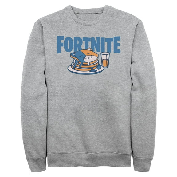 Mens Fortnite Meowscles Pancakes Sweatshirt