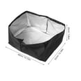 thumbnail image 2 of CHICHUMID Electric Vehicle Charger Rain Cover 1Pack 15.7x12.6x7.9in Black Rectangular Cloth, 2 of 7