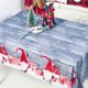 thumbnail image 3 of Mantel rectangular navideño Laklulu, mantel estampado, rectangular, impermeable, para decoración de comedor y cocina, 3 of 5
